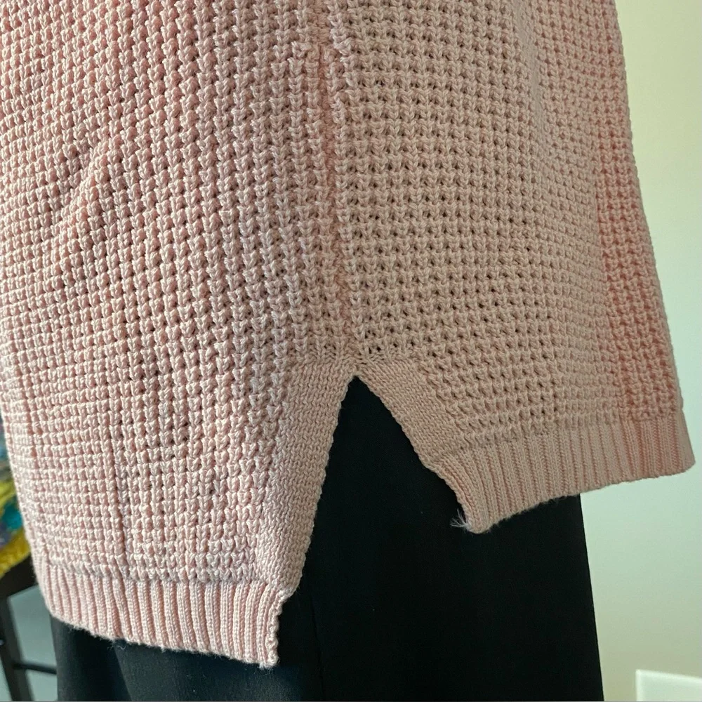 WOMEN WITHIN Pink Turtleneck Sweater, Large 18/20